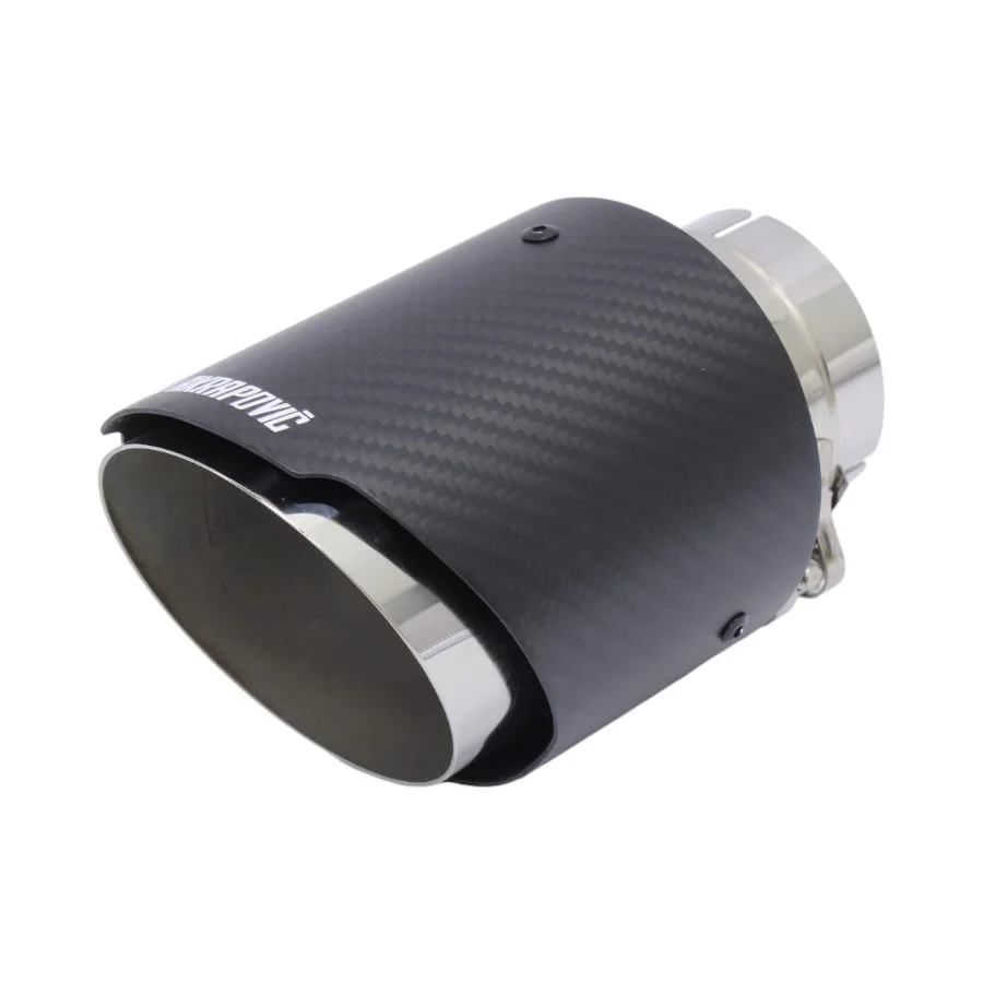 1X Racing Angle Cut Carbon Fibre Tailpipe