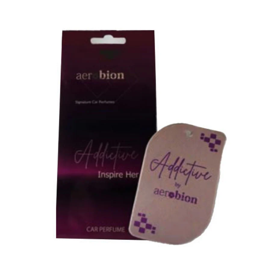 Aerobion Oud Addictive Car Perfume Card