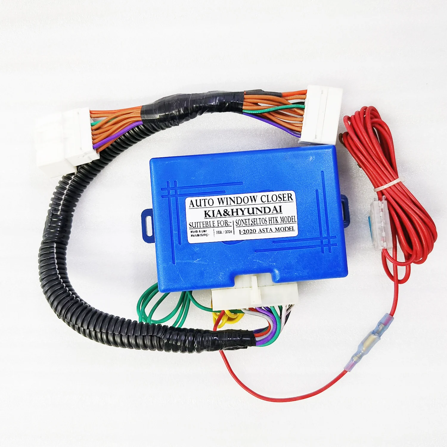 Automatic Power Window Closer Relay Wiring Harness for Kia Sonet 2020 Onwards