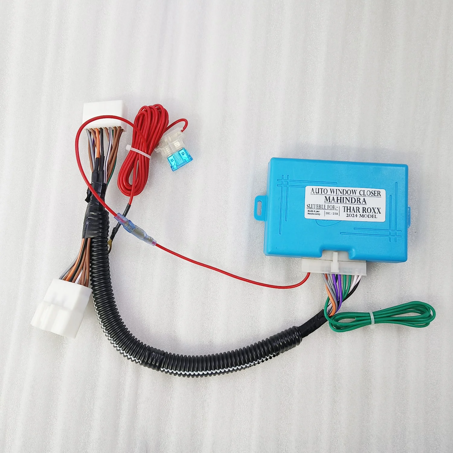 Automatic Power Window Closer Relay Wiring Harness for Mahindra Thar Roxx 2024 Onwards