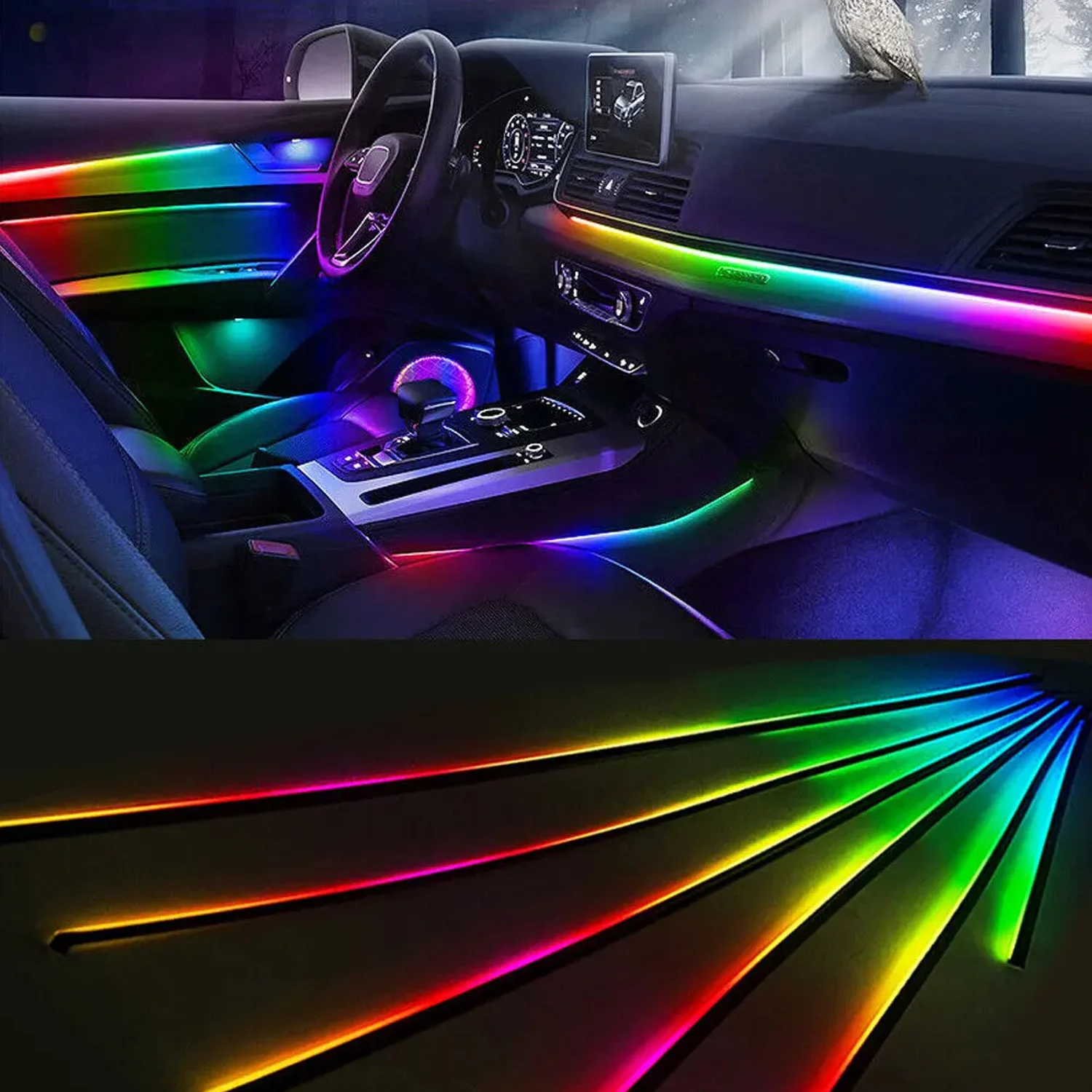 Cartrix K4 RGB Ambient Light Kit - 10 Pieces