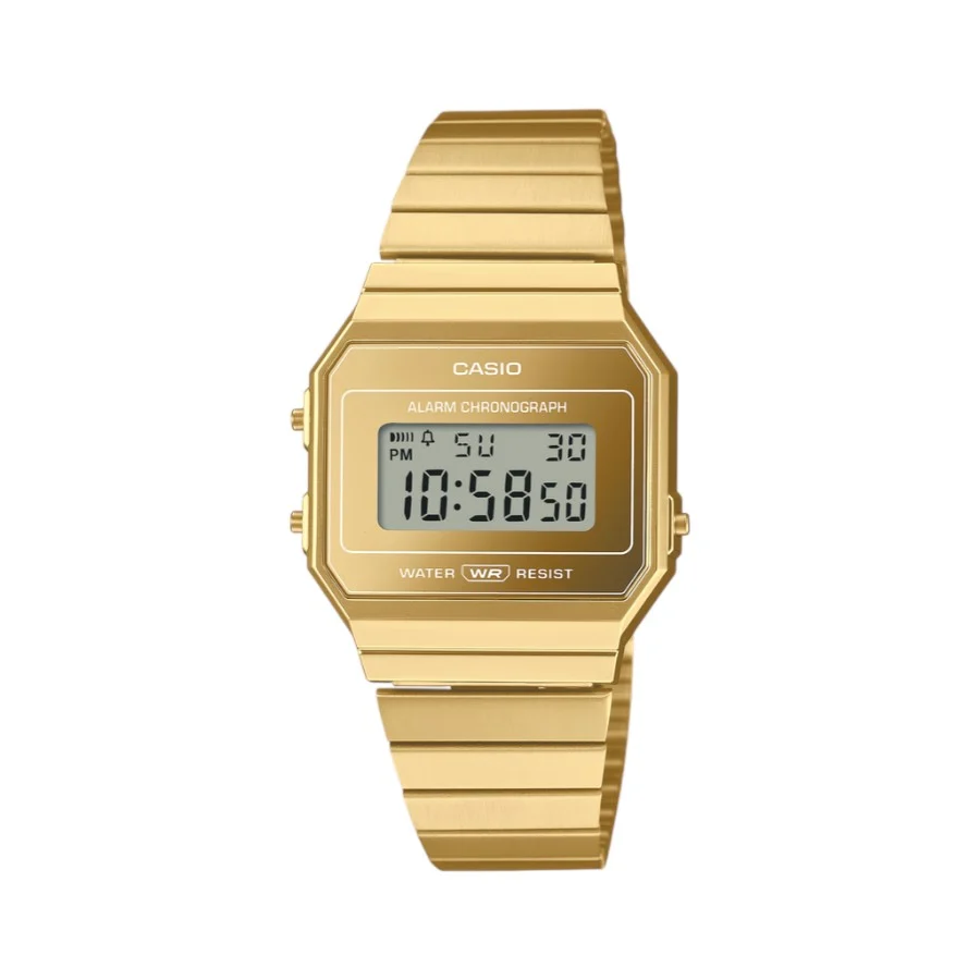 Casio Retro Gold Digital Watch (A700WEVG-9ADF)