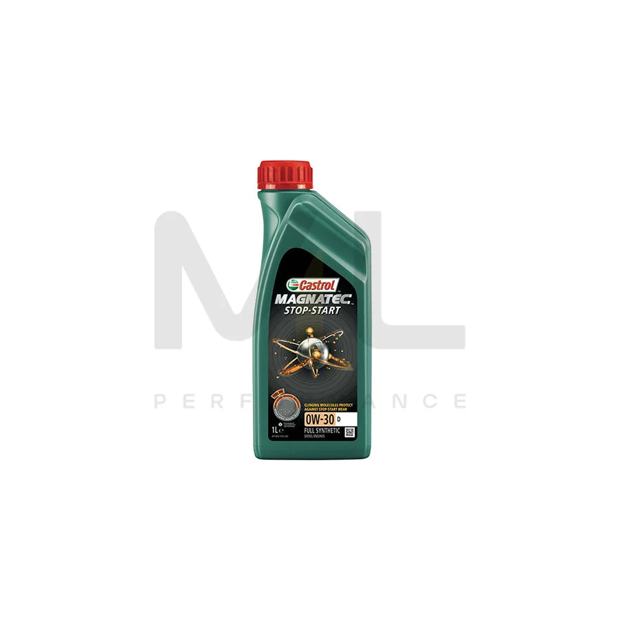 Castrol Magnatec Stop Start D Engine Oil - 0W-30 - 1Ltr