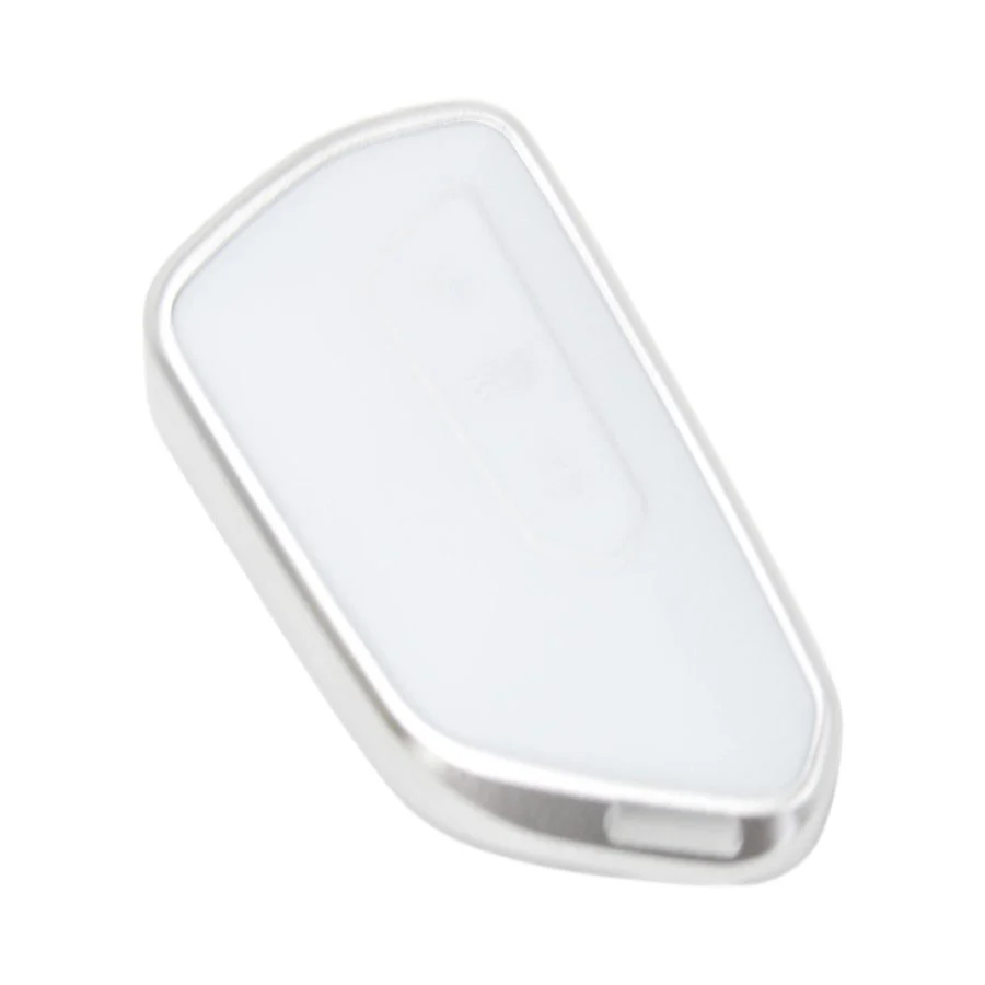 Hardshell Key Cover Suitable to fit VW Golf Mk8 (White)