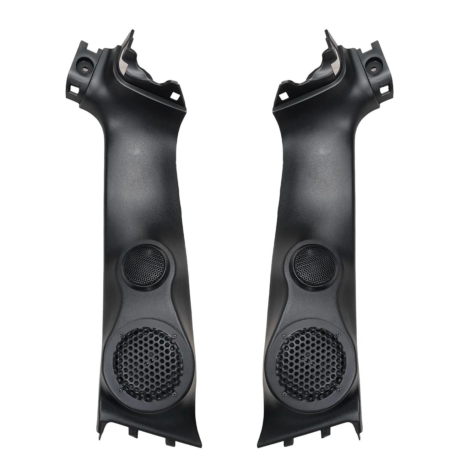 Midrange Tweeter and Pillar Pod for Mahindra Thar 2020 Onwards - Black Color