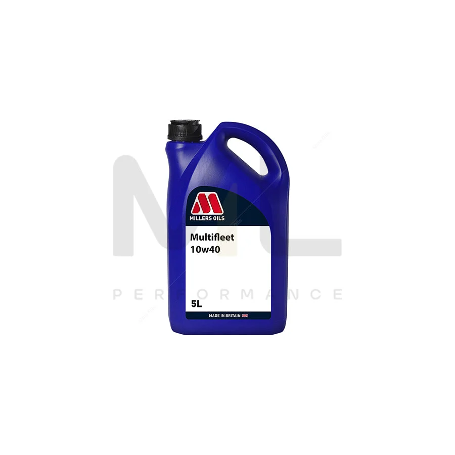Millers Oils 5772GB Multifleet 10w-40 Semi Synthetic Heavy Duty Engine Oil 5l