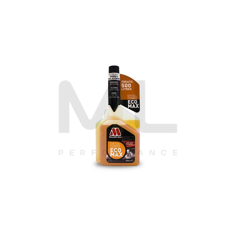 Millers Oils 6204KB Diesel Power Ecomax Fuel Treatment 500ml