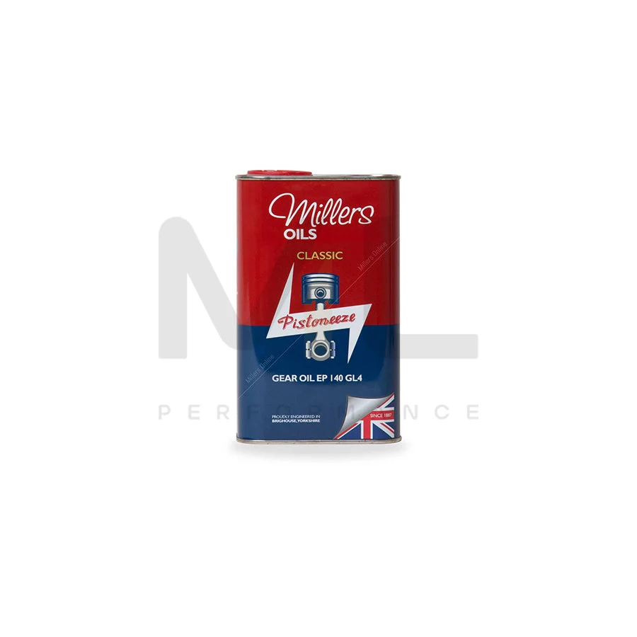 Millers Oils 7928JCT Classic Gear Oil EP 140 GL4 1l