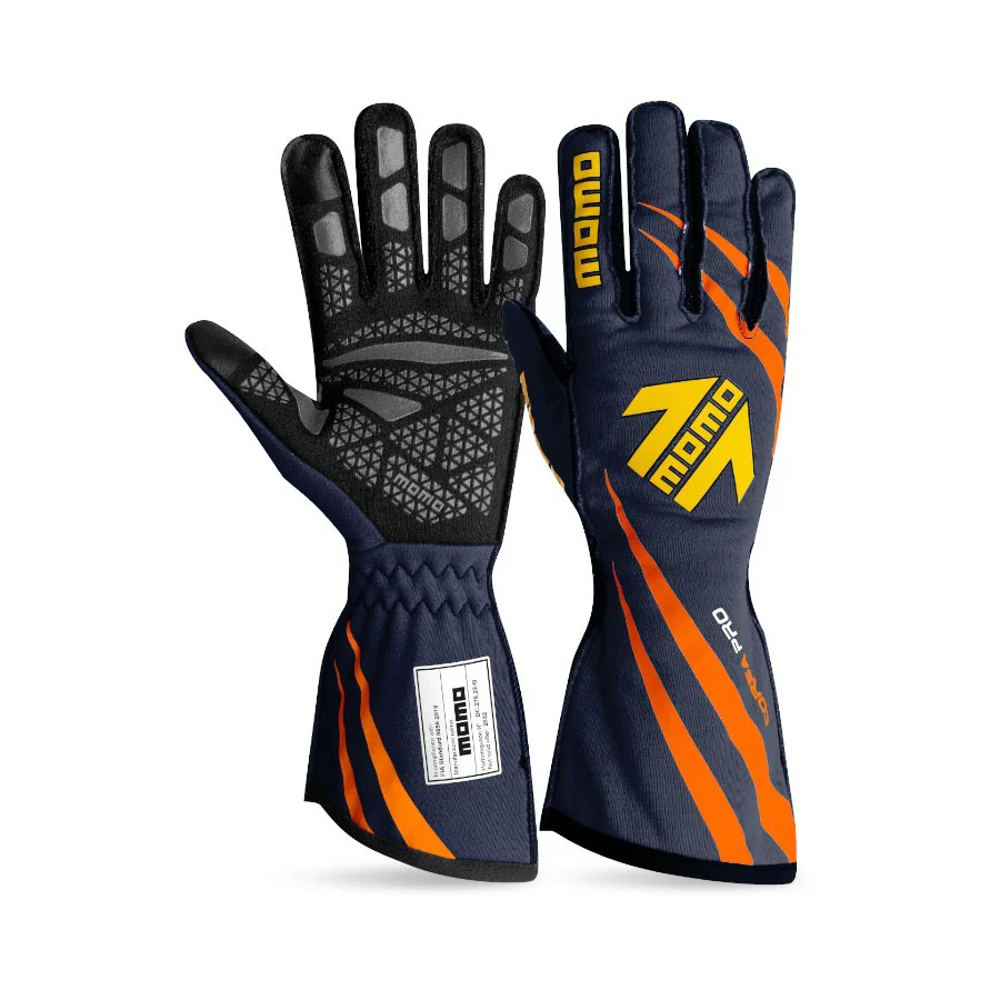 Momo Corsa Pro Night Nav Racing Gloves Navy (Size 8)