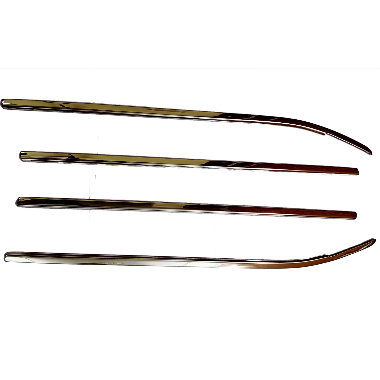 Tata Tiago Lower Window Chrome Garnish Trims (Set Of 4Pcs.)