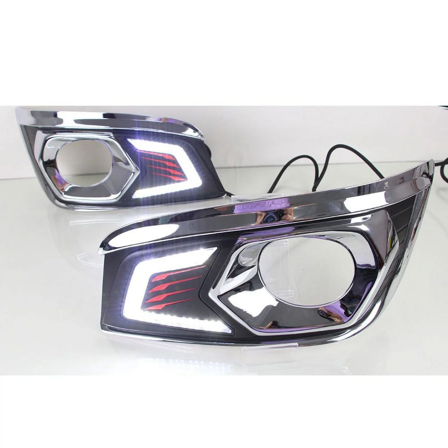 ToyotaFortuner 2012 - 2015 LED DRL Day Time Running Lights -Set of 2Pcs.