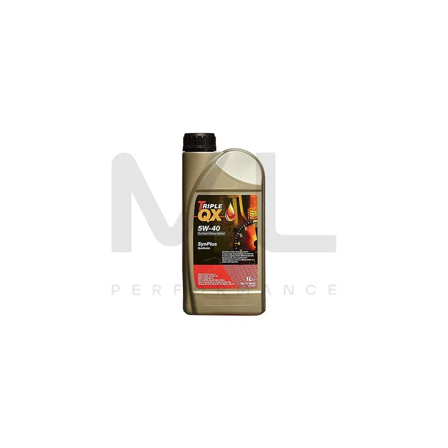 TRIPLE QX Fully Synthetic Engine Oil 5W-40 A3 /B4 - 1Ltr