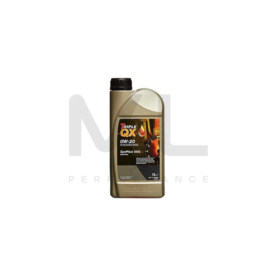 TRIPLE QX SynPlus Engine Oil 0W-20 VAG508 /509 - 1Ltr