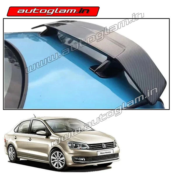 Volkswagen Vento 2015-2019 Carbon Fiber Lip Spoiler | AGVV546LS