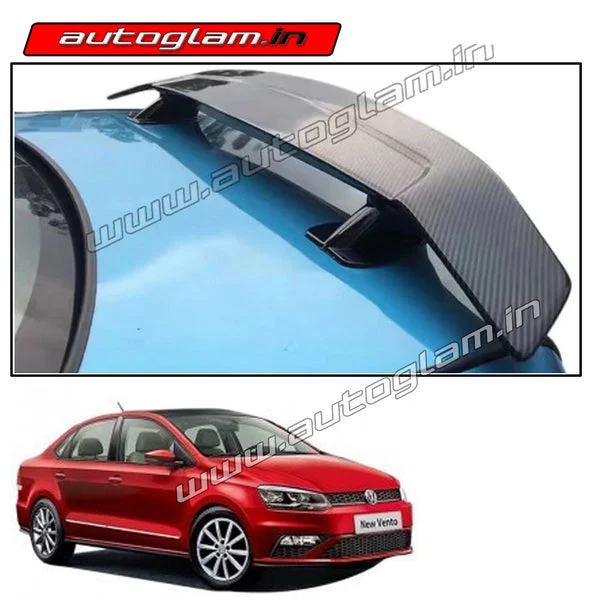 Volkswagen Vento 2020-2024 Carbon Fiber Lip Spoiler | AGVV768LS