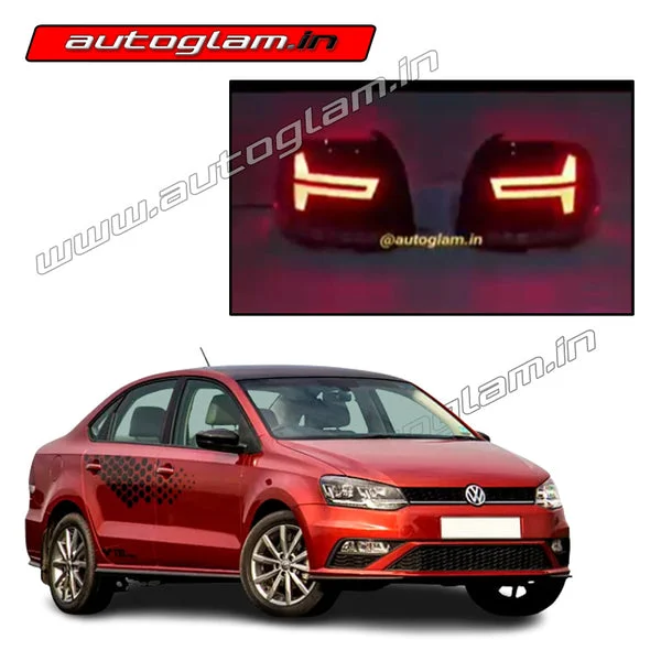 Volkswagen Vento LED Tail Light with Matrix + Indicator | AGVV546985LTL
