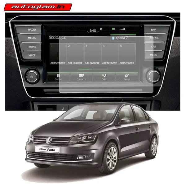 Volkswagen Vento Screen Guard For Car Infotainment Screen | AGSU855SG