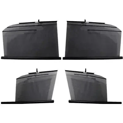 Volkswagen Vento Side Window Roller Sun-Shades Mesh Curtain Blinds Custom Fit, Set of 4 Pcs, AGVV116WC