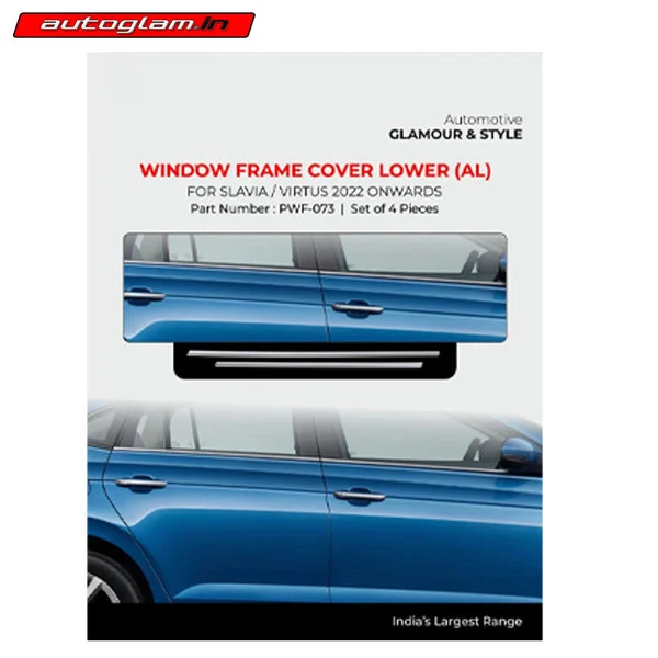 VOLKSWAGEN VIRTUS 2022 ONWARDS WINDOW FRAME COVER LOWER | AGVW546WF