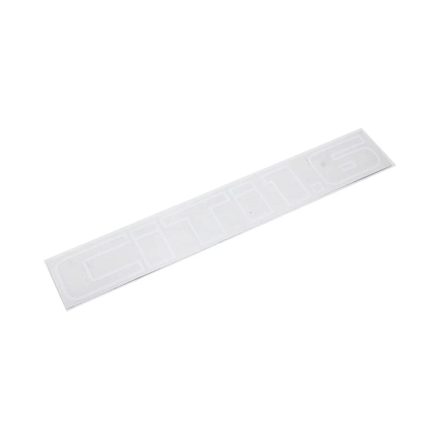 VW Citi 1.6 White Vinyl Sticker – 26x4cm