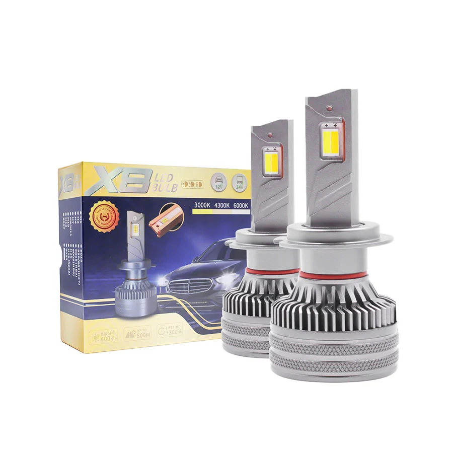 X8 Series 3-Color H1 LED Bulbs